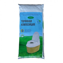 Торфяная композиция Piteco для биотуалетов 50л