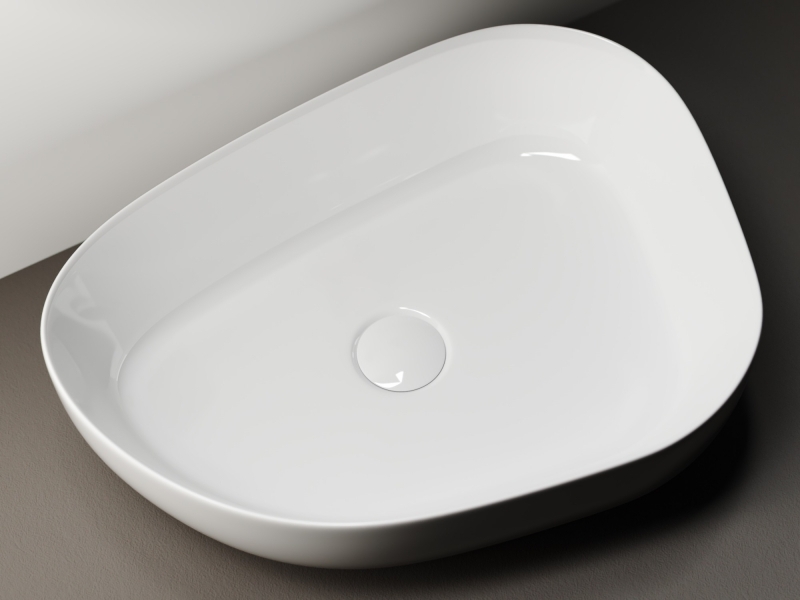 Раковина накладная CERAMICANOVA Element 550400140 мм CN5003