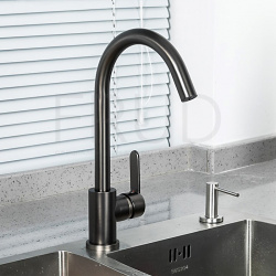 Смеситель для кухни FRUD R42052-11, оружейная сталь