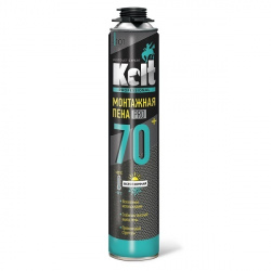 Пена монтажная KOLT 70 профессиональная всесезонная, 950г