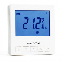 Термостат комнатный программируемый встраиваемый Teplocom TS-Prog-2203A