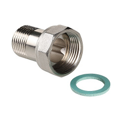 Полусгон прямой с накид. гайкой 34 х 34, VALTEC VTr.613.N.0505