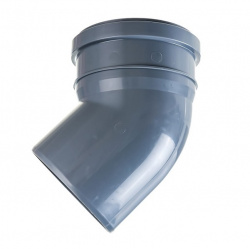 Отвод Pro Aqua Comfort 110 х 45, серый