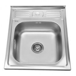 Мойка кухонная SINKLIGHT накладная 5060 ECO 1600,6 глянец