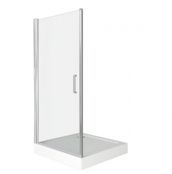 Душевая дверь Good Door Pandora DR-80-С-СН стекло прозрачное, профиль хром, без поддона, ПД00069