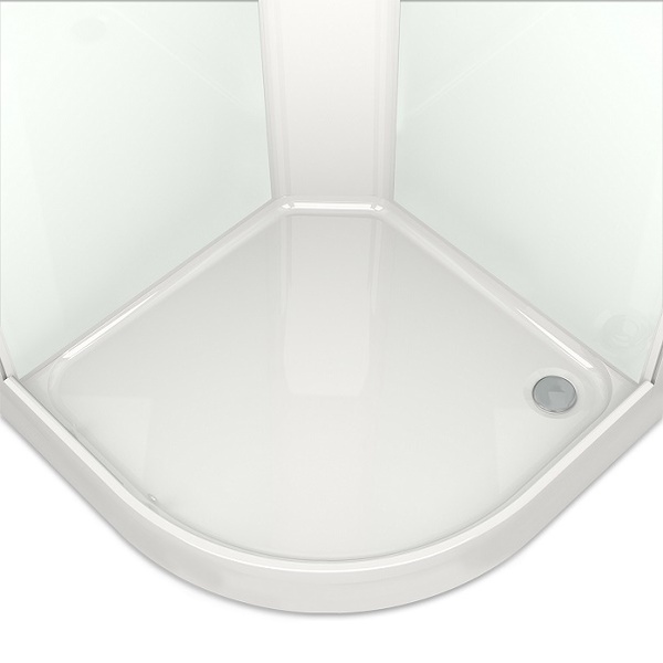 Душевая кабина Domani-Spa Delight Slim 110 100 х 100 х 218 х 15 белые стенкисатин-матир. ст.