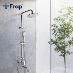 F2427 душевая стойка FRAP со смесителем
