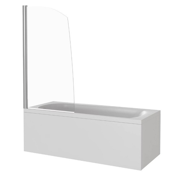 Шторка на ванну распашная GoodDoor Screen R-80-C-CH 8001400