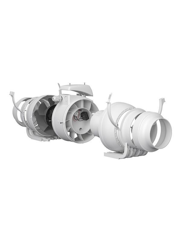 Вентилятор канальный TYPHOON D125 осевой 2 скорости ERA PRO, TYPHOON 125 2SP