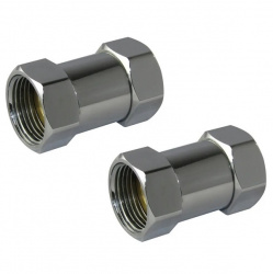 Соединение прямое для полотенцесушителя гг 1х34 SANITAN 1730SCS1005 (пара)