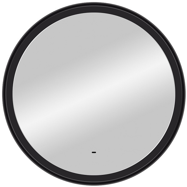 Зеркало Континент LED Planet black D800, бесконтактный сенсор