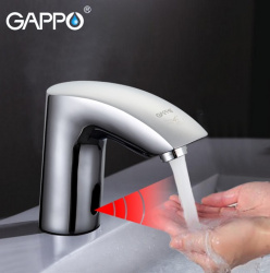 G518 смеситель GAPPO сенсорный для умывальника