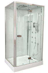 Душевая кабина Timo PREMIUM PURO120 х 90 х 220 H-511 L левая, прозрачное стекло, низкий поддон