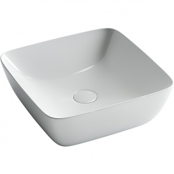 Раковина накладная Ceramicanova Form 42 CN2002, квадратная