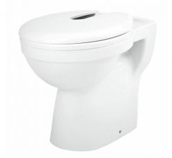 Биде напольное Santek Консул с сиденьем дюропласт Clip-Up  1WH111634