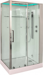 Душевая кабина Timo Premium HELMA Н-520 L 120 х 90 х 220 прозрачное стекло, низкий поддон