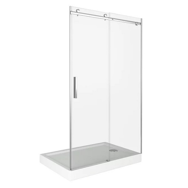 Душевое ограждение BAS Galaxy WTW-110-C-CH прозрачное, профиль хром,без поддона