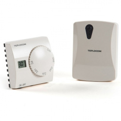 Термостат комнатный беспроводной Teplocom TS-2AA3A RF2