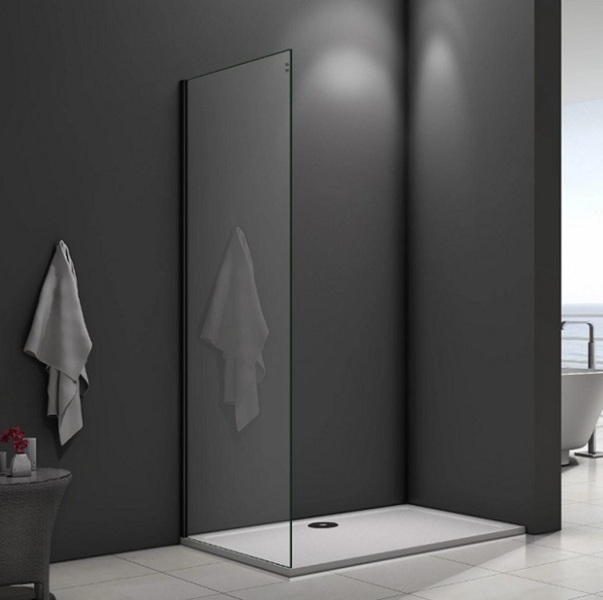 Боковая часть BAS Galaxy SP-80-C-B прозрачное, профиль черный