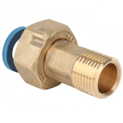 Муфта с накидной гайкой НРВР 12, GAPPO G1229.04