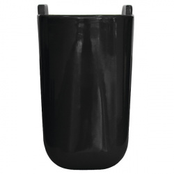 Полупьедестал для раковины Sanita Luxe Best Color Black, черный