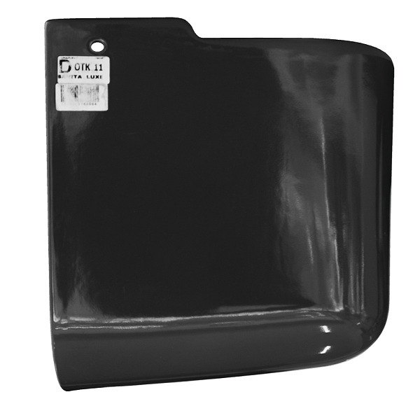 Полупьедестал для раковины Sanita Luxe Best Color Black, черный